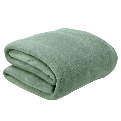 Manta Fleece Lisa 180x220 Andreza Casal Verde