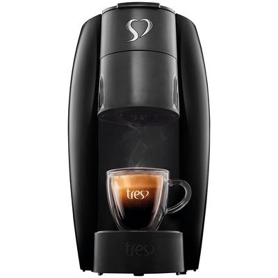Cafeteira Espresso TRES Lov Automática Multibebidas - Preta Preto / 220