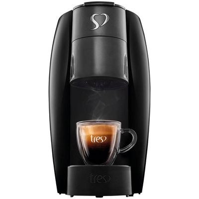 Cafeteira Espresso TRES Lov Automática Multibebidas - Preta Preto / 110