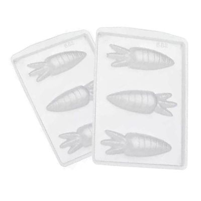 Forma De Silicone Cenouras Médio - 3,5cm X 11,5cm