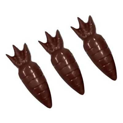 Forma De Silicone Cenouras Médio - 3,5cm X 11,5cm