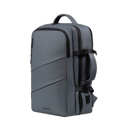Mochila Executiva Masculina Falcon Cinza U / Cinza