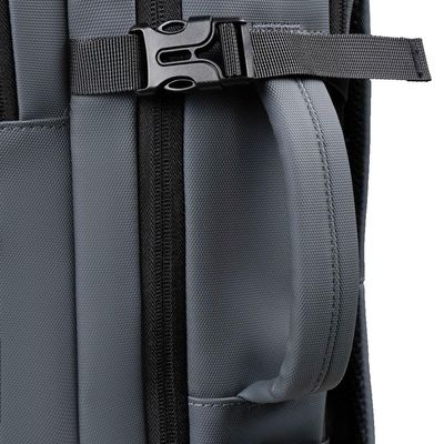 Mochila Executiva Masculina Falcon Cinza U / Cinza