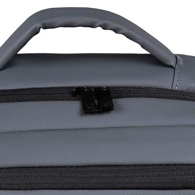 Mochila Executiva Masculina Falcon Cinza U / Cinza