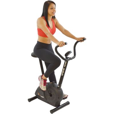 Bicicleta Ergométrica Mecânica Polimet BP-880 - Preta