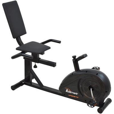 Bicicleta Ergométrica Horizontal Polimet BH-3800 – Preta