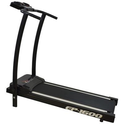Esteira Elétrica Polimet EP-1600 Dobrável Preta - Bivolt
