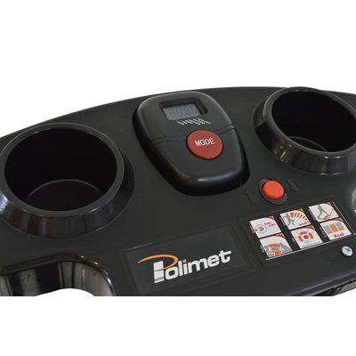 Esteira Elétrica Polimet EP-1600 Dobrável Preta - Bivolt