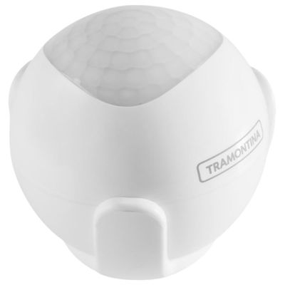 Sensor de Presença sem Fio Tramontina RF Branco