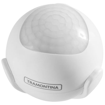 Sensor de Presença sem Fio Tramontina RF Branco