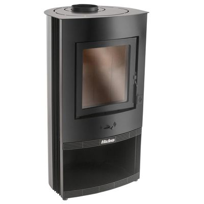 Calefator a Lenha Hidro Calidum Dupla Combustao Preto