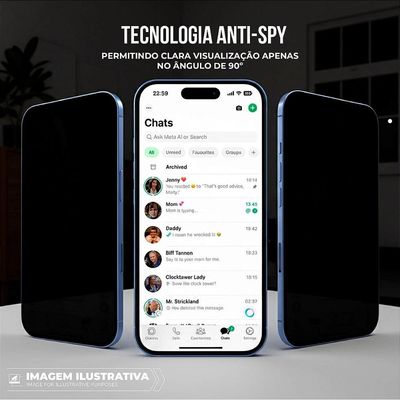 Película para Motorola Moto Edge 70 Pro - Privacidade Hydrogel - Gshield