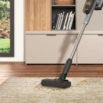 Aspirador de Pó Vertical Sem Fio Electrolux Ergorapido 3 em 1 Cyclonic Power 30 min Cinza (PTEC100) Bivolt