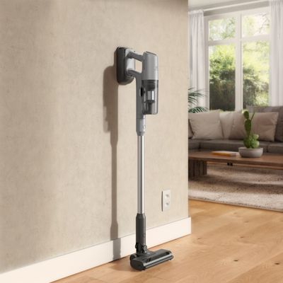 Aspirador de Pó Vertical Sem Fio Electrolux Ergorapido 3 em 1 Cyclonic Power 30 min Cinza (PTEC100) Bivolt