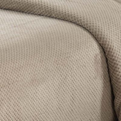 Cobertor Queen Popcorn Manta Flannel Extra Macia - Fendi