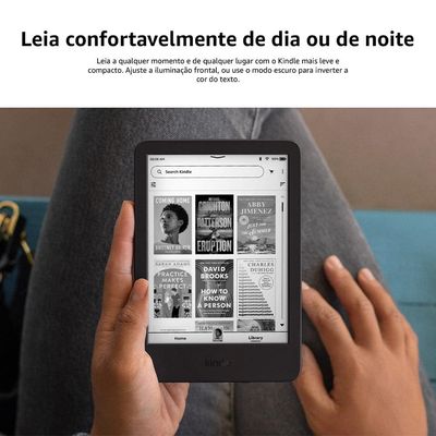E-Reader Kindle 11ª Geração Amazon com 16GB, Luz integrada e Wi-Fi - Verde