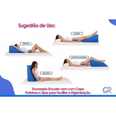Travesseiro Suavencosto Hospitalar Anatomico Ortobom 55x40