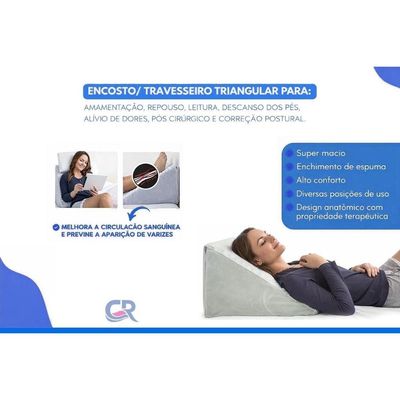 Travesseiro Suavencosto Hospitalar Anatomico Ortobom 55x40