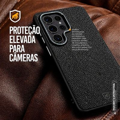 Capa para Samsung Galaxy S26 Ultra - Magsafe TechCouro - Preta - Gshield