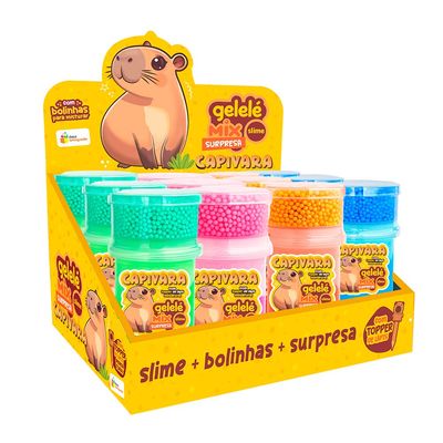 Slime Capivara Doce Brinquedo
