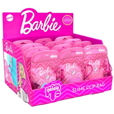 Slime Bag Barbie Doce Brinquedo Rosa