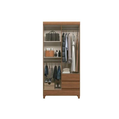 Guarda Roupa Solteiro 4Portas 4.2 Fit Jequitibá S. Andirá