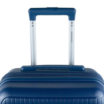 Mala de Viagem Grande 32kg Polipropileno 4 Rodas Santiago Azul G / Azul