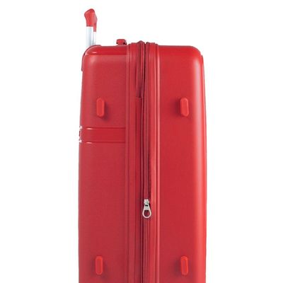 Mala de Viagem Grande 32kg Polipropileno 4 Rodas Santiago Vermelha G / Vermelho