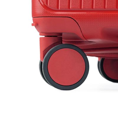 Mala de Viagem Grande 32kg Polipropileno 4 Rodas Santiago Vermelha G / Vermelho