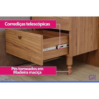 Cabeceira Box Madeirado Panan Casal/Quenn Genova Jequitiba