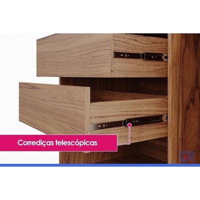Guarda Roupa Casal 6 Portas c/Esp Clara Jequitiba Panan