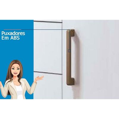 Cômoda Solteiro Marabá 1.6 c/1 Porta e 6 Gavetas Cinamomo - S. Andirá