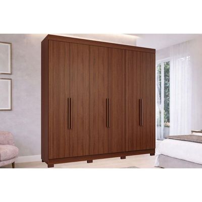 Guarda Roupa Casal 6 Portas c/Pés Cecilia Jequitiba Panan