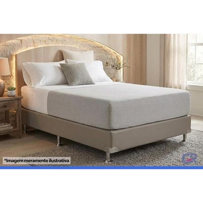 Cama Box Base Solteiro Ortobom Corano Clean 0.69x1,88x0,30