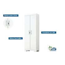 Armário Multiuso Juvenil Iris c/2 Portas c/Chave Cinamomo - ACP