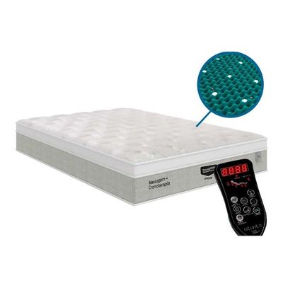 Colchão King Molas MasterPocket Plumatex c/Massagem Massageant 193x32