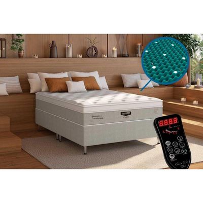 Colchão King Molas MasterPocket Plumatex c/Massagem Massageant 193x32