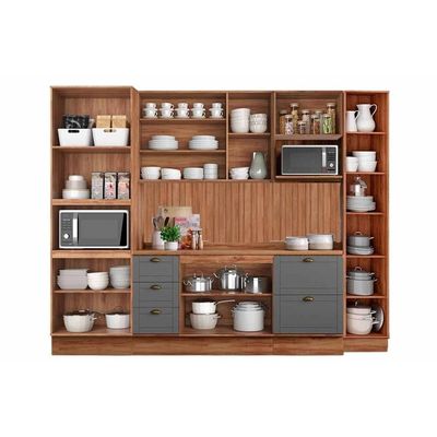 Kit Cozinha Carraro 9 Peças Bella C9P41 Branco