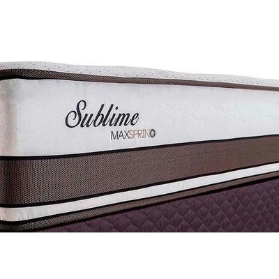 Cama Box CRC Casal +Colchão Molas Bonnel Sublime Herval 138x188