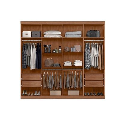 Guarda Roupa 8 Portas 8 Ptas Master New Cinamomo - S. Andirá