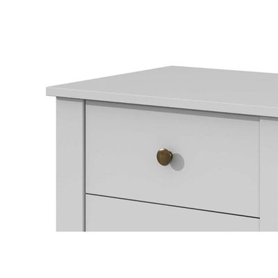 Mesa Cabeceira Infantil Maggiore c/3 Gavs Amendoa Clean - Lopas