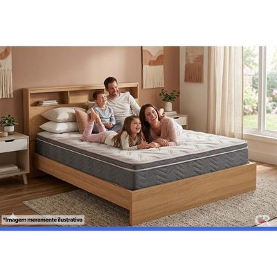 Colchão Queen Espuma Paropas Ortopédico D45 Conforto Mega Firme 158