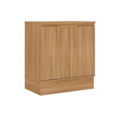 Balcão Cozinha Modulado Alma 2 Portas c/Tampo 80cm Cedro Carraro