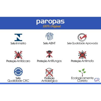 Cama Box Baú CRC Queen +Colchão Molas Ensacadas Privilege Paropas 158