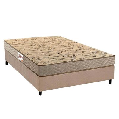 Cama Box CRC Casal +Colchão Anatômico Ortopédico Royalle Paropas 138
