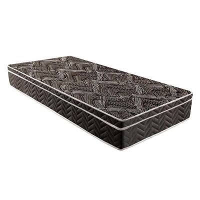 Colchão Solteiro Espuma Paropas Ortopédico Pasquale Black 88x188x25
