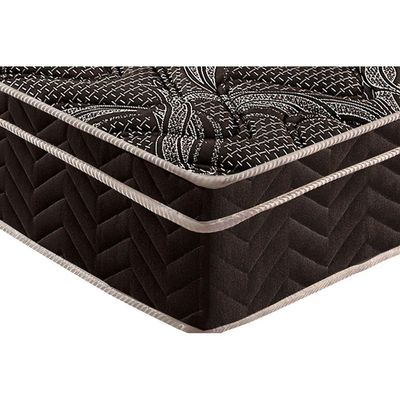 Colchão Solteiro Espuma Paropas Ortopédico Pasquale Black 88x188x25