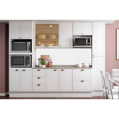 Cozinha Modulada Carraro Bella Carraro 9 Peças C9P23 Branco
