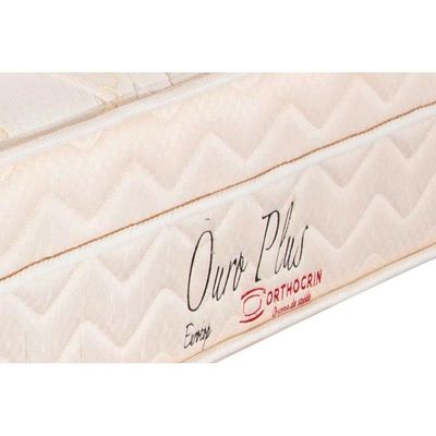Colchão Solteiro D28 Anatômico Orthocrin Ortopédico Ouro Plus 78x188x26