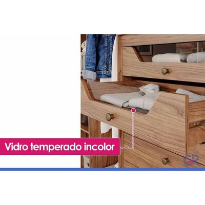 Guarda Roupa Casal 6 Portas Guarapari Jequitiba Panan
